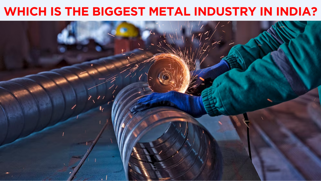 Which is the biggest metal industry in india?